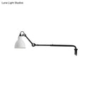 GobekUsa Modernist Metallic Bowl Wall Sconce with 1 Light - Black/White Fixture for Bedroom Lighting
