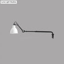 GobekUsa Modernist Metallic Bowl Wall Sconce with 1 Light - Black/White Fixture for Bedroom Lighting