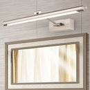 GobekUsa Modernist Tubular Wall Lamp in Gold Metal with LED Vanity Lighting - 16.5"/20.5" Width, Ideal for Bedrooms