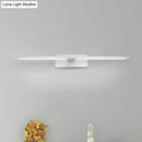 GobekUsa Modernist LED Metal Wall Sconce Lamp - White/Warm Light, 19.5"/23.5"/34" Wide - Silver/Nickel Finish