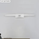 GobekUsa Modernist LED Metal Wall Sconce Lamp - White/Warm Light, 19.5"/23.5"/34" Wide - Silver/Nickel Finish