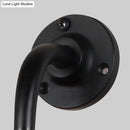 GobekUsa Modernist Style Black/White Dome Shade Wall Light with Adjustable Metal Lamp - Ideal for Dining Room