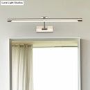GobekUsa Modernist Tubular Wall Lamp in Gold Metal with LED Vanity Lighting - 16.5"/20.5" Width, Ideal for Bedrooms