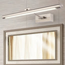 GobekUsa Modernist Tubular Wall Lamp in Gold Metal with LED Vanity Lighting - 16.5"/20.5" Width, Ideal for Bedrooms