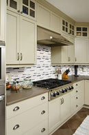 MSI Moderno Blanco Glass & Metal Tile