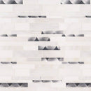 MSI Moderno Blanco Glass & Metal Tile