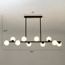 GobekUsa Modo Island Ceiling Light - Elegant Hanging Pendant Light for Dining Room
