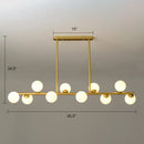 GobekUsa Modo Island Ceiling Light - Elegant Hanging Pendant Light for Dining Room
