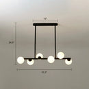 GobekUsa Modo Island Ceiling Light - Elegant Hanging Pendant Light for Dining Room