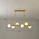 GobekUsa Modo Island Ceiling Light - Elegant Hanging Pendant Light for Dining Room