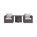 Alora 3-Piece Modular Rattan Patio Sofa Set With Weather-Resistant Cushions (SAK75321) by SAKSBY WHOLESALE
