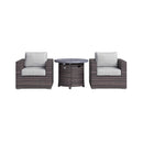 Alora 3-Piece Modular Rattan Patio Sofa Set With Weather-Resistant Cushions (SAK75321)