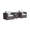 Alora 3-Piece Modular Rattan Patio Sofa Set With Weather-Resistant Cushions (SAK75321)