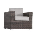 Alora 3-Piece Modular Rattan Patio Sofa Set With Weather-Resistant Cushions (SAK75321) by SAKSBY WHOLESALE
