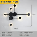 GobekUsa Creative Line RGB Led Wall Lamp for Living Room, Bedroom, Nordic Minimalism