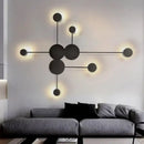 GobekUsa Creative Line RGB Led Wall Lamp for Living Room, Bedroom, Nordic Minimalism