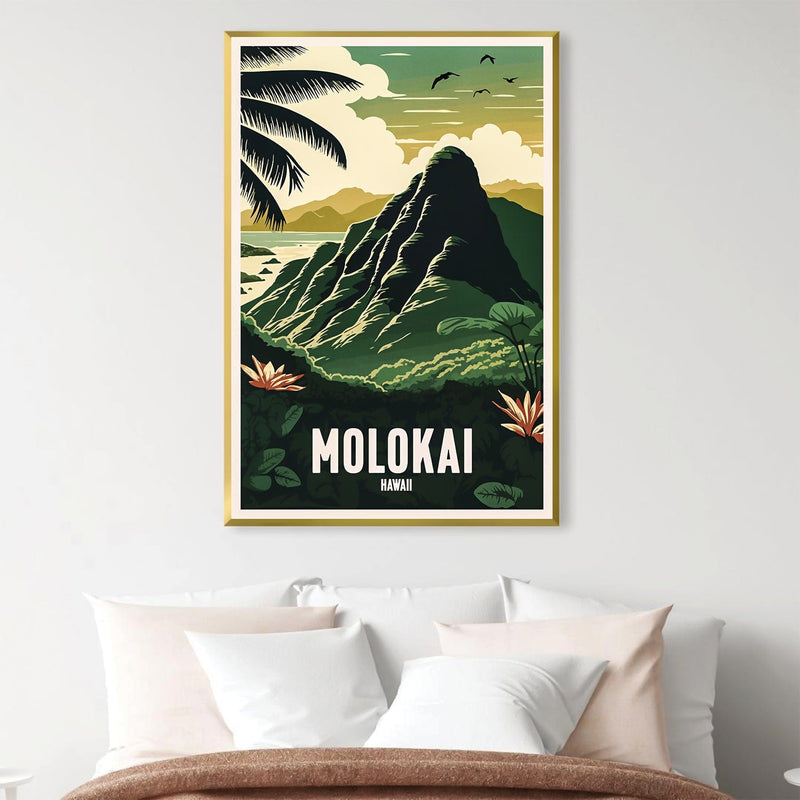 Molokai Hawaii Canvas