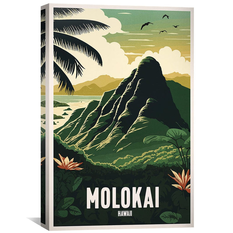 Molokai Hawaii Canvas