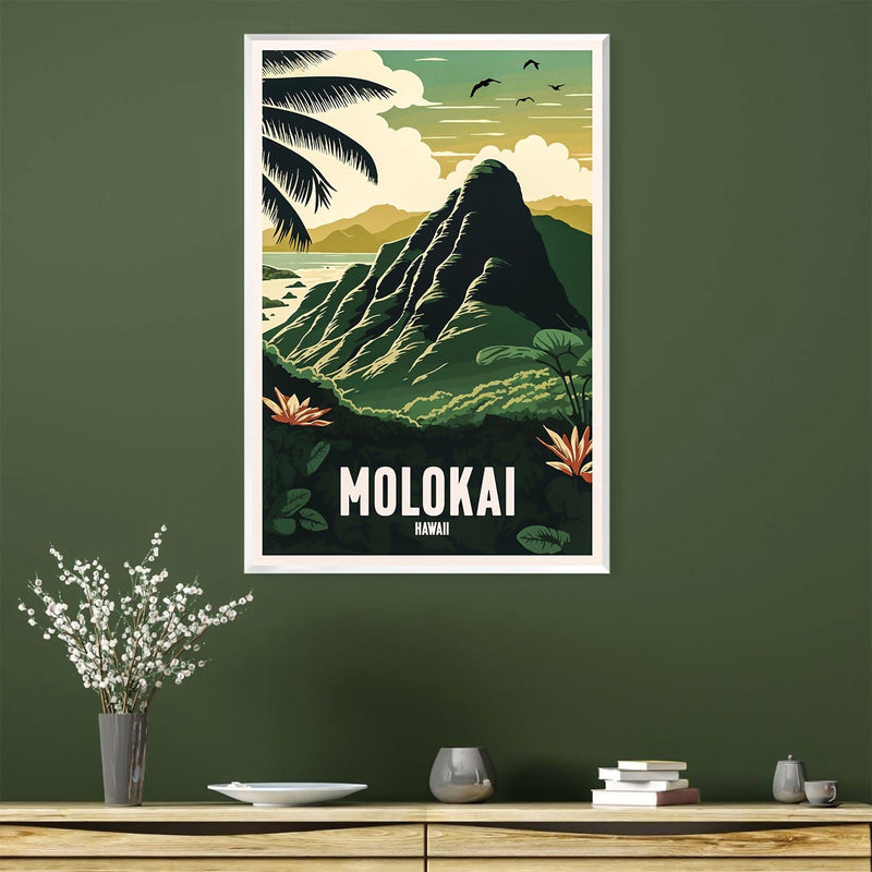 Molokai Hawaii Canvas