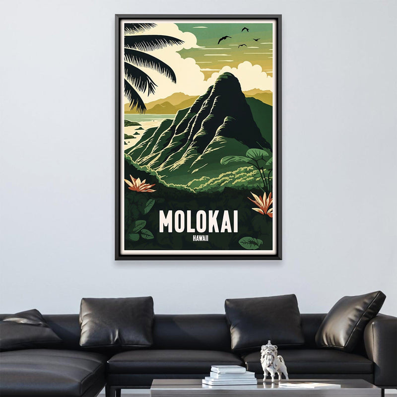 Molokai Hawaii Canvas