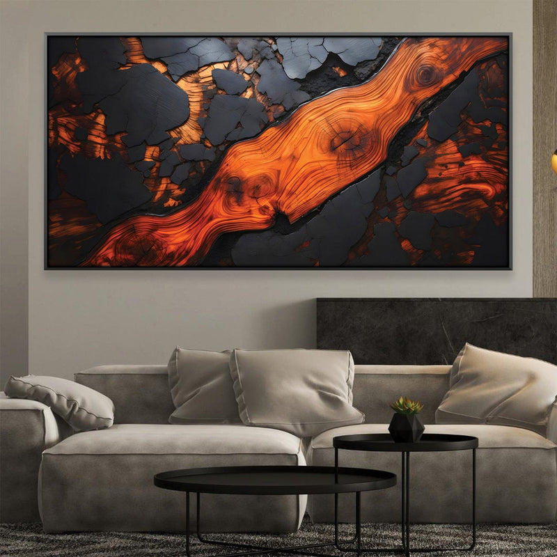 Molten Abstract Canvas