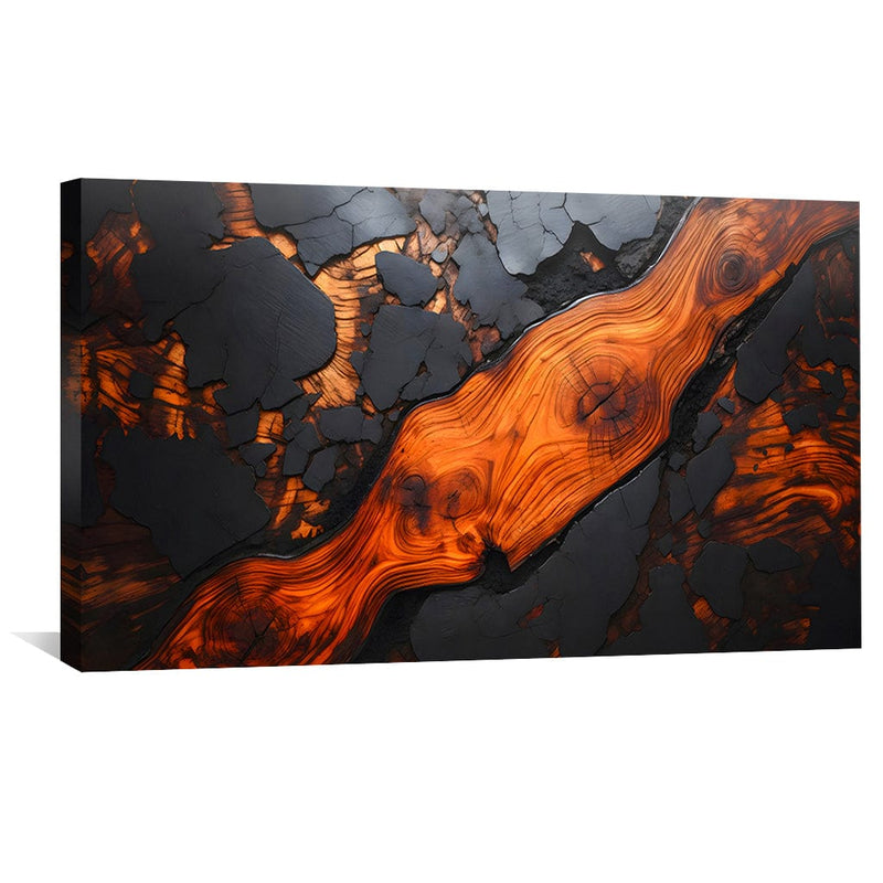 Molten Abstract Canvas