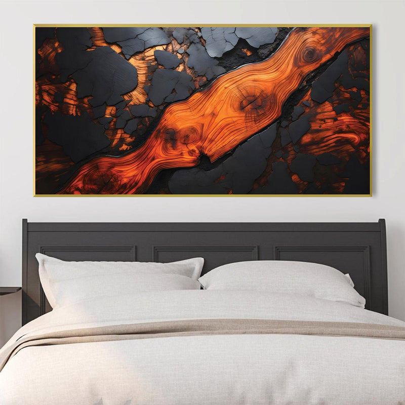 Molten Abstract Canvas