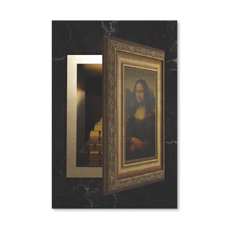 Mona Gold Canvas