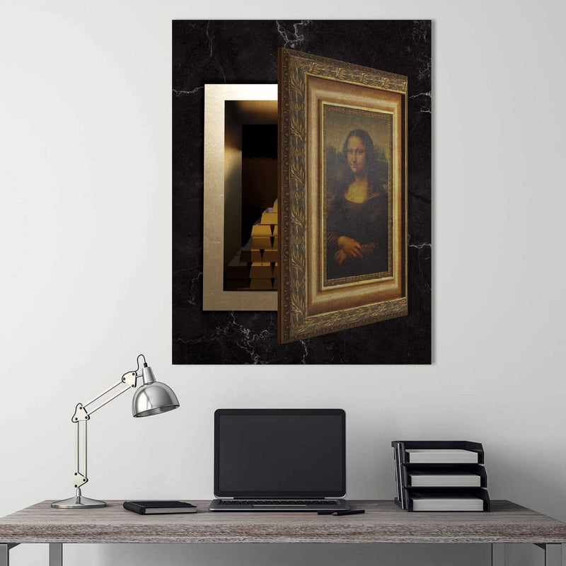 Mona Gold Canvas