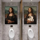 GobekUsa Mona Lisa Bathroom Wall Art Decor