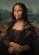 GobekUsa Mona Lisa Bathroom Wall Art Decor