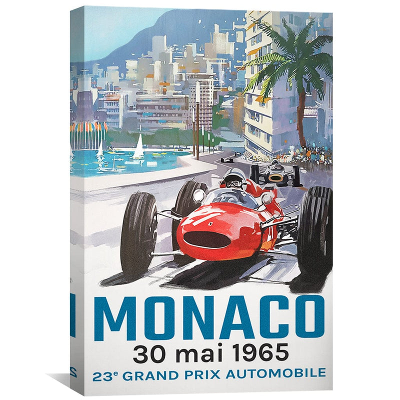 Monaco 1965 Canvas