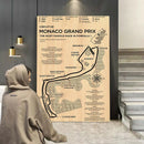 GobekUsa Monaco Grand Prix F1 Racing Poster Art