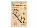GobekUsa Monaco Grand Prix Race Track Poster Canvas Art