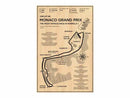 GobekUsa Monaco Grand Prix Racing Poster Art