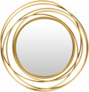 Monamon Round Rattan Mirror