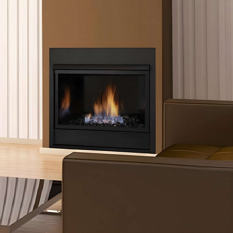 Monessen 24" Contemporary Style Vent-Free Millivolt Natural Gas Fireplace [VFC24CNV] (SAK31415)