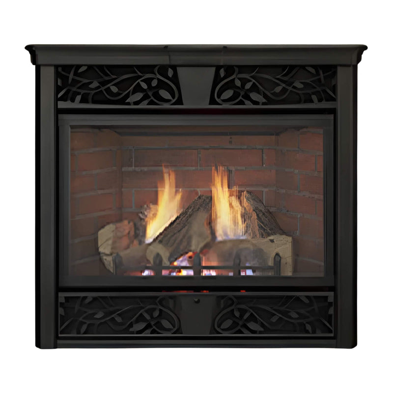 Monessen 24" Traditional Style Vent-Free Natural Gas Fireplace With IPI control System [VFC24LNI] (SAK59142)