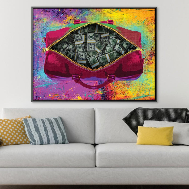 Money Bag Canvas