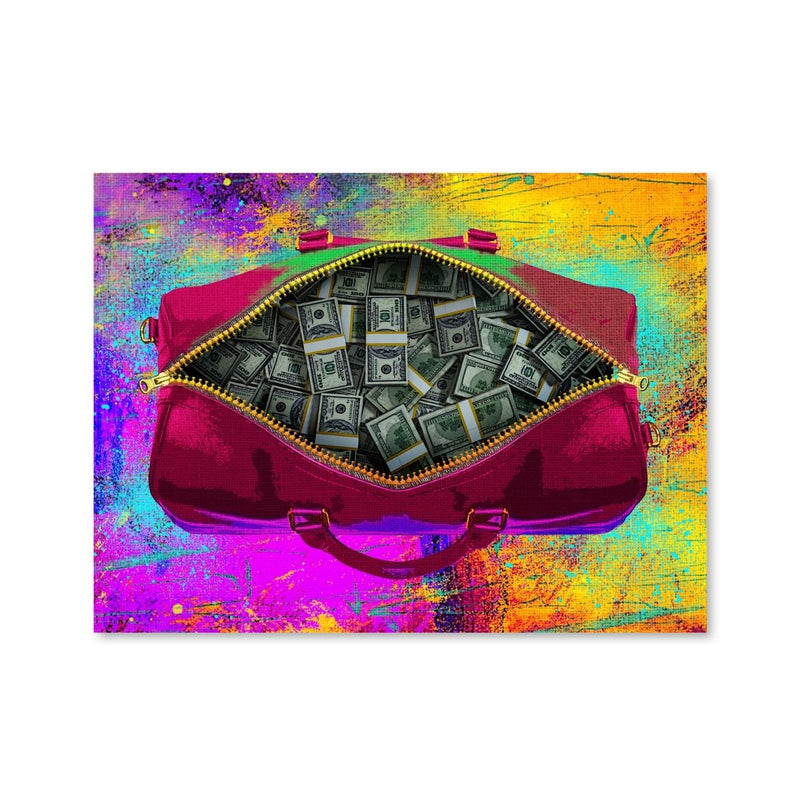 Money Bag Canvas