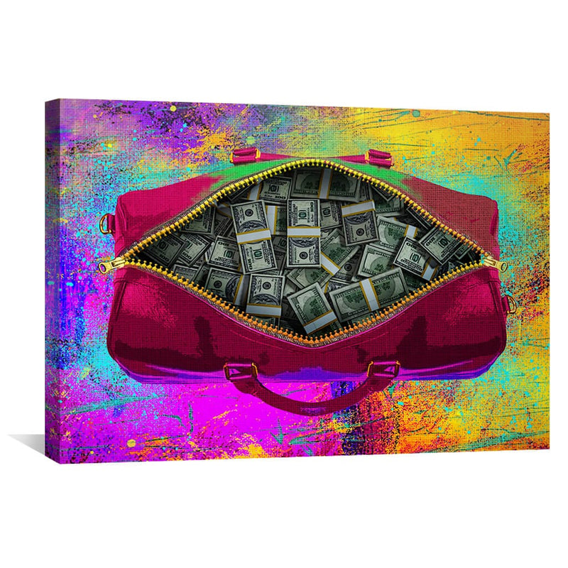 Money Bag Canvas