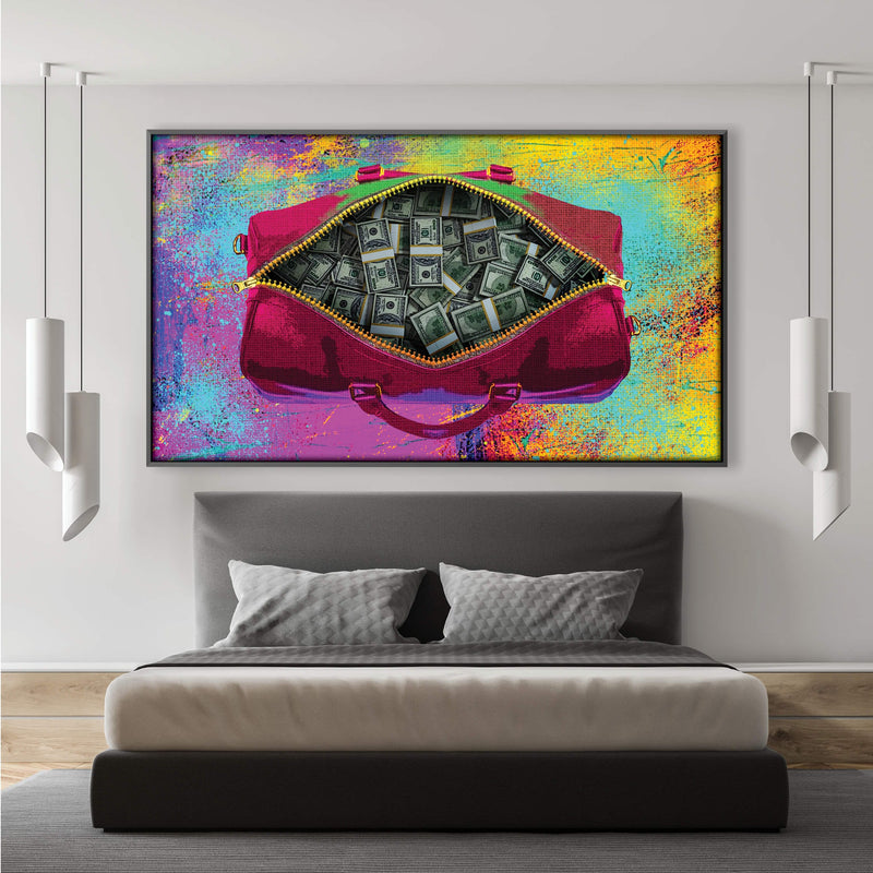 Money Bag Canvas