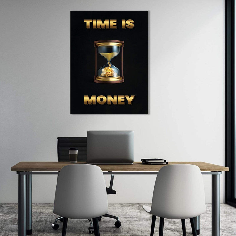 Money Glass Canvas