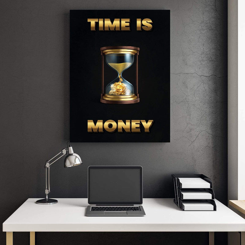 Money Glass Canvas