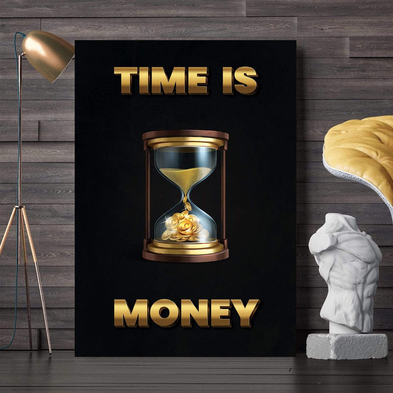 Money Glass Canvas