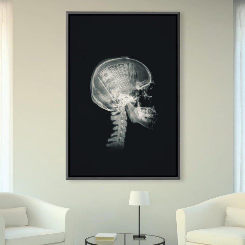 Money Mind X-ray Canvas