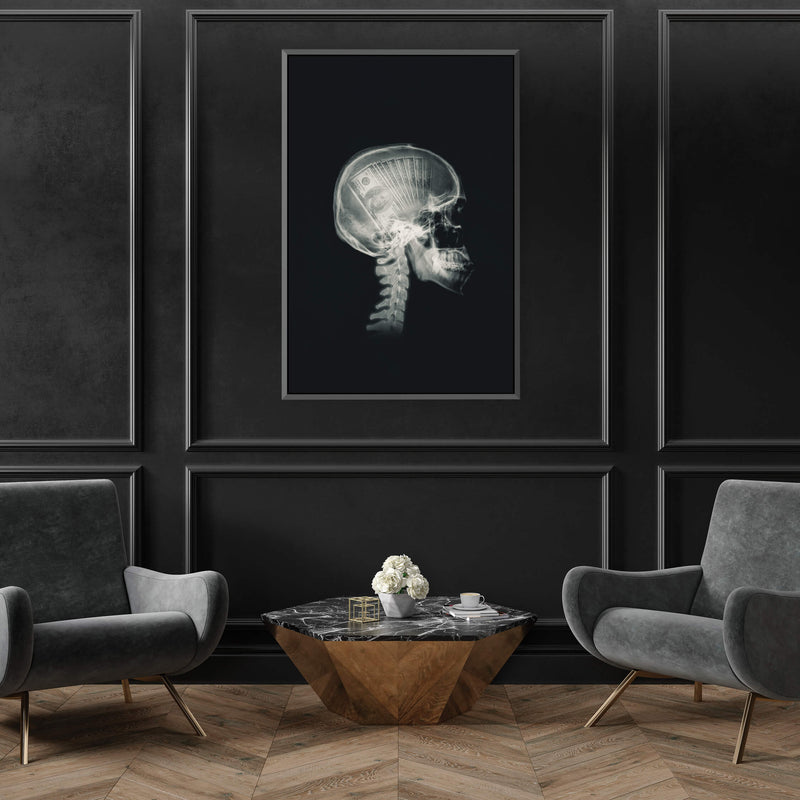 Money Mind X-ray Canvas