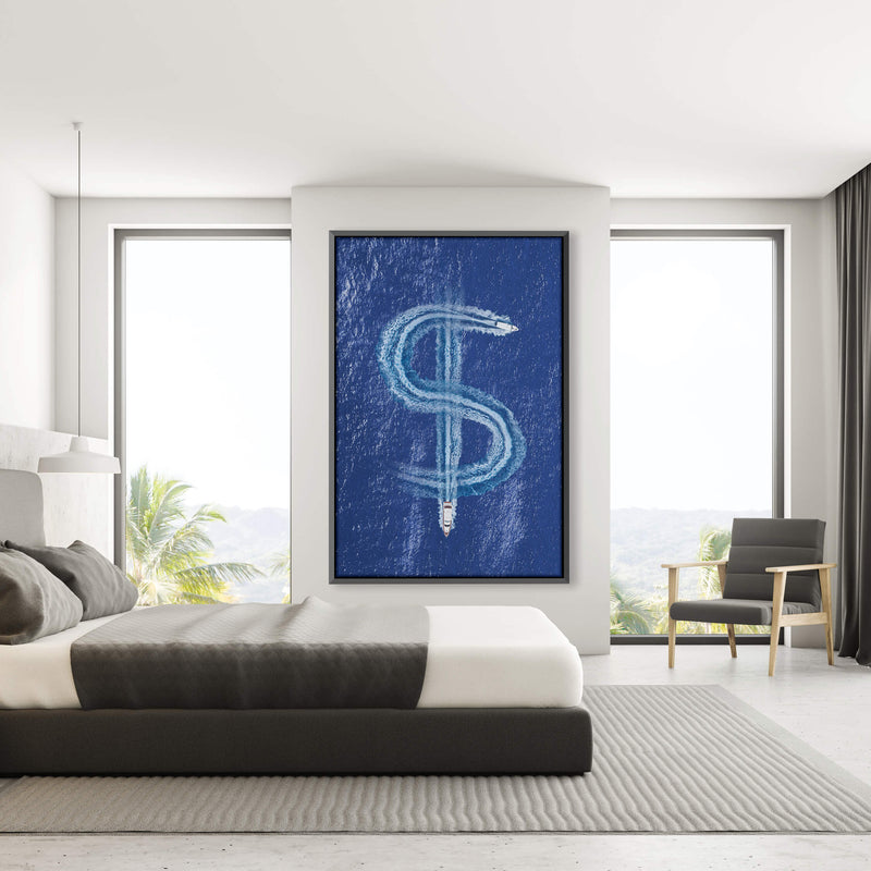 Money Yacht Canvas