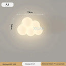 GobekUsa Cloud Cartoon Wall Lamp for Nursery Room, Kids Bedroom, Cute Animal Sconce
