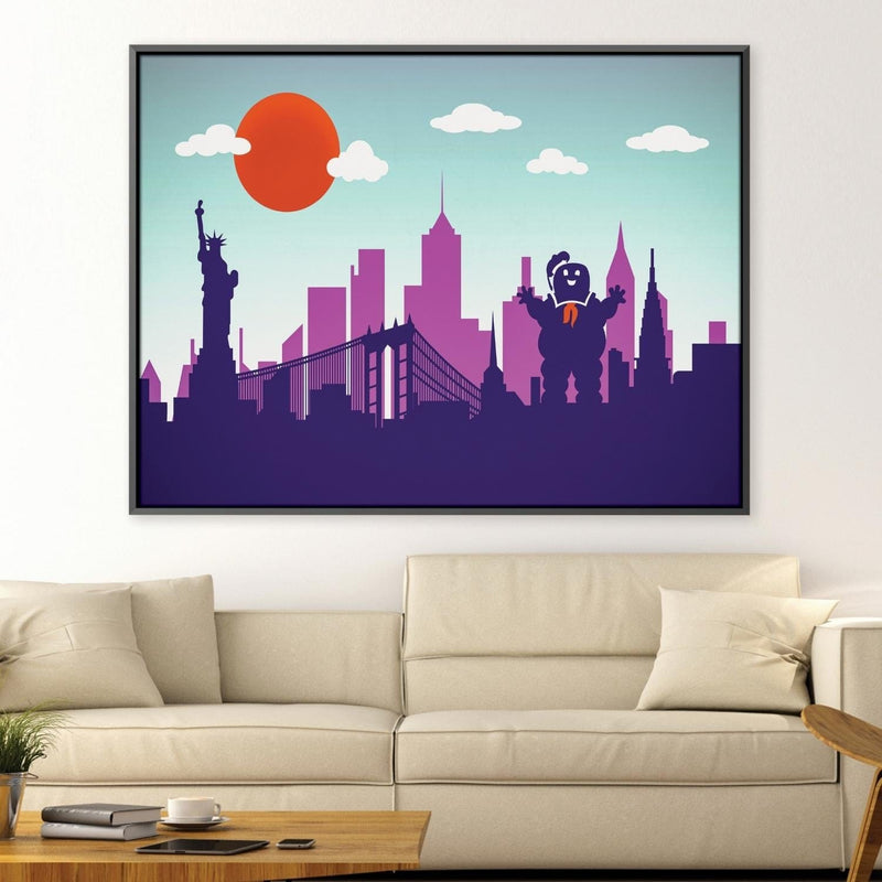 Monster Horizon Canvas